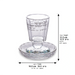 Crystal Kiddush Cup 8 cm with Stem
