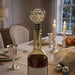 Crystal Wine Stopper 9 cm with Laser Cut Plaque