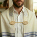 Tallit Clips 21 cm - Gold Finish