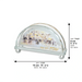 Crystal Napkin Holder with Metal Plate 9.5*15 cm