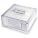 Lucite Stand for Matzah 22*26 cm - Silver