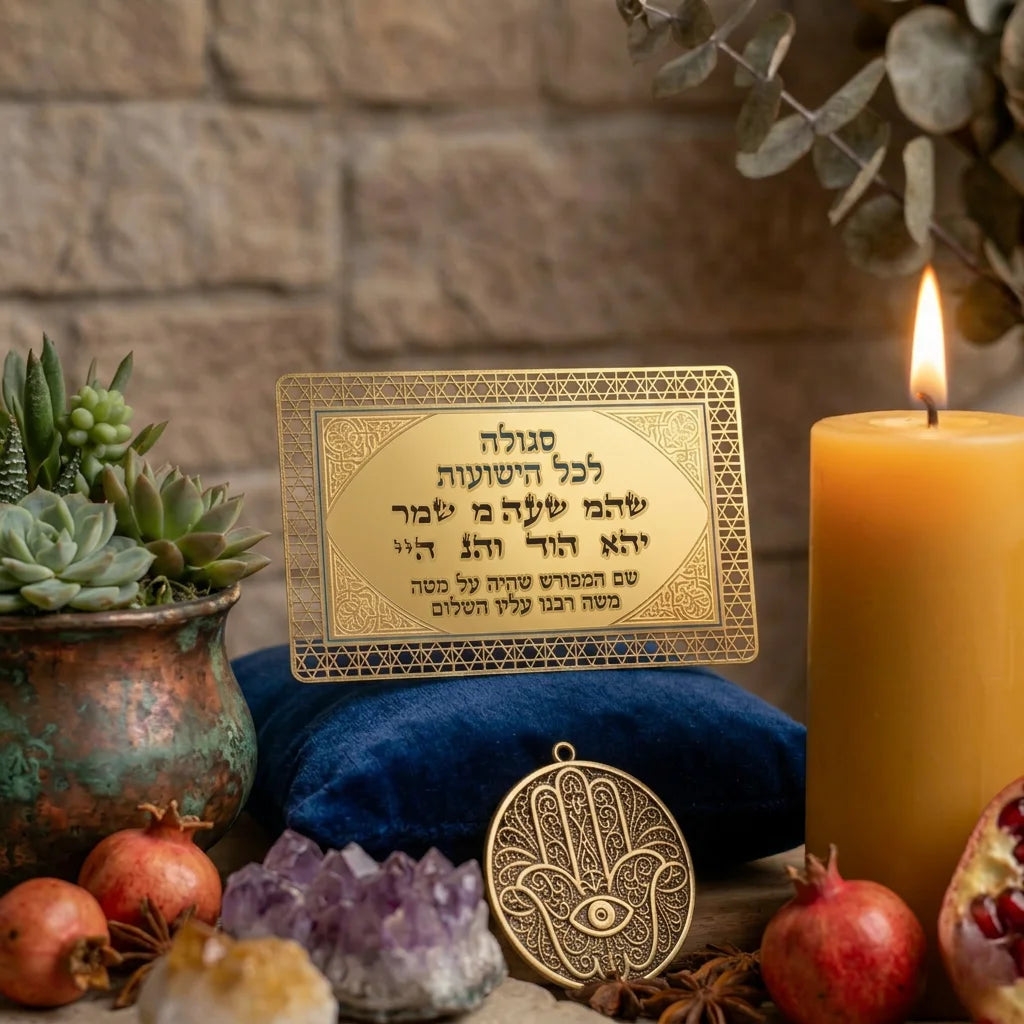 Prayer Card - Salvation 8*5cm - Golden, Purple