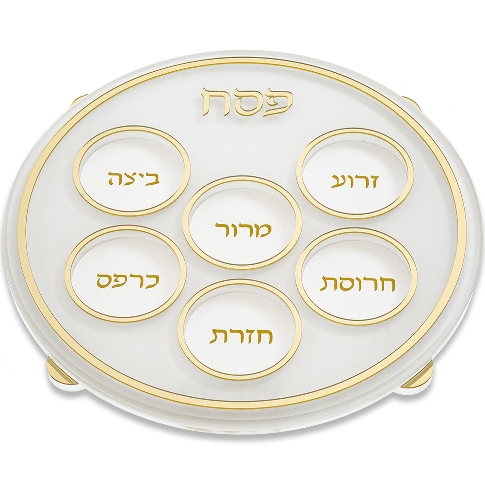 Acrylic Passover Plate 45*30 cm