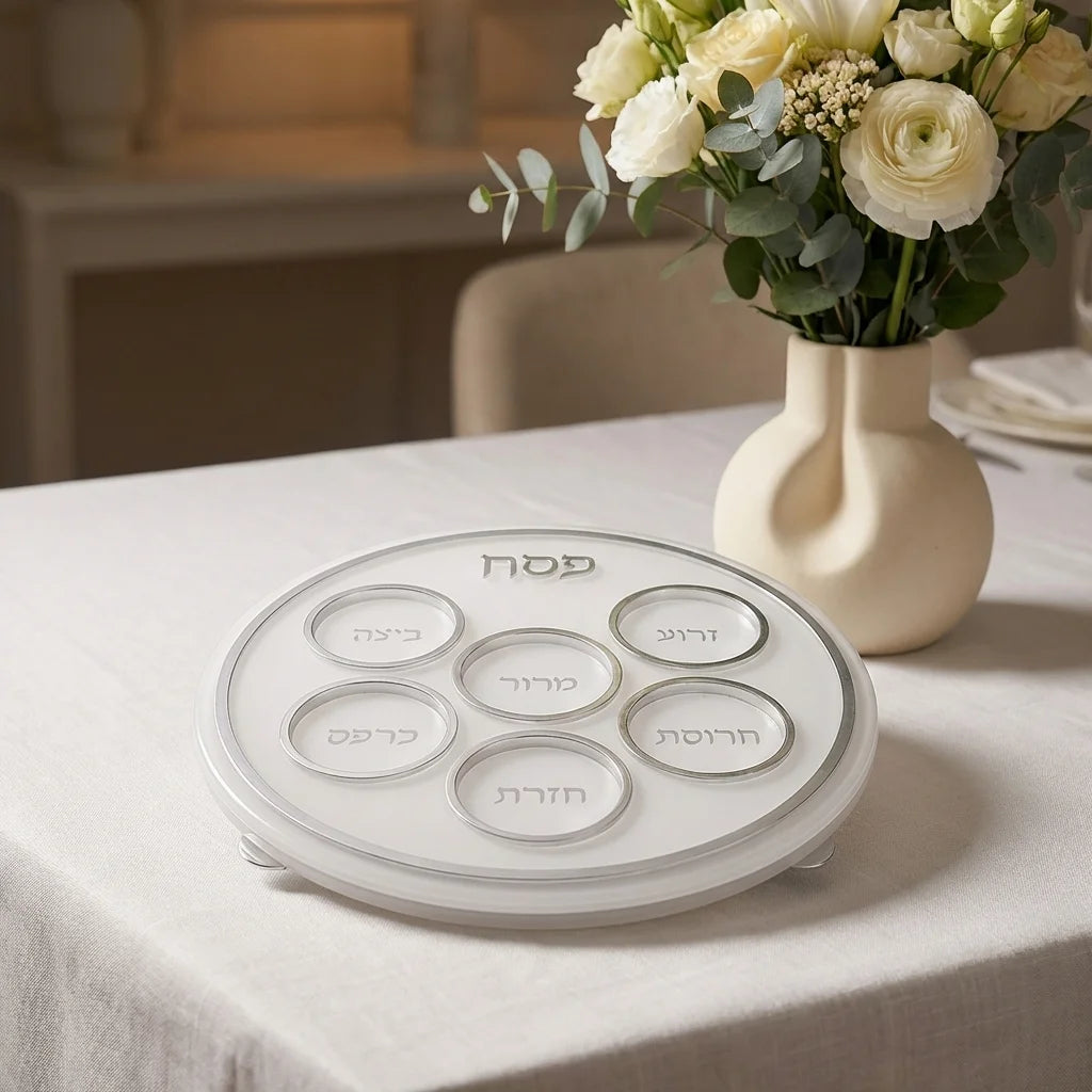 Acrylic Passover Plate