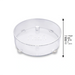 Round Lucite Matzah Box with Glitter 40 cm