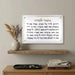 Acrilic Blessing 90x59 cm - Gold, White