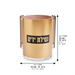 Acrilic Clear Washing Cup 13 cm