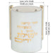 Acrilic Clear Washing Cup 13 cm
