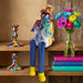 Polymer Klezmer Figurine with Cloth Legs 25 cm- Violin Player