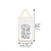 Acrilic Blessing - Gold, White