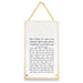 Acrilic Blessing - Gold, White
