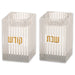 Crystal Candlesticks 8 cm