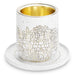 Polymer Kiddush Cup 8 cm with Saucer