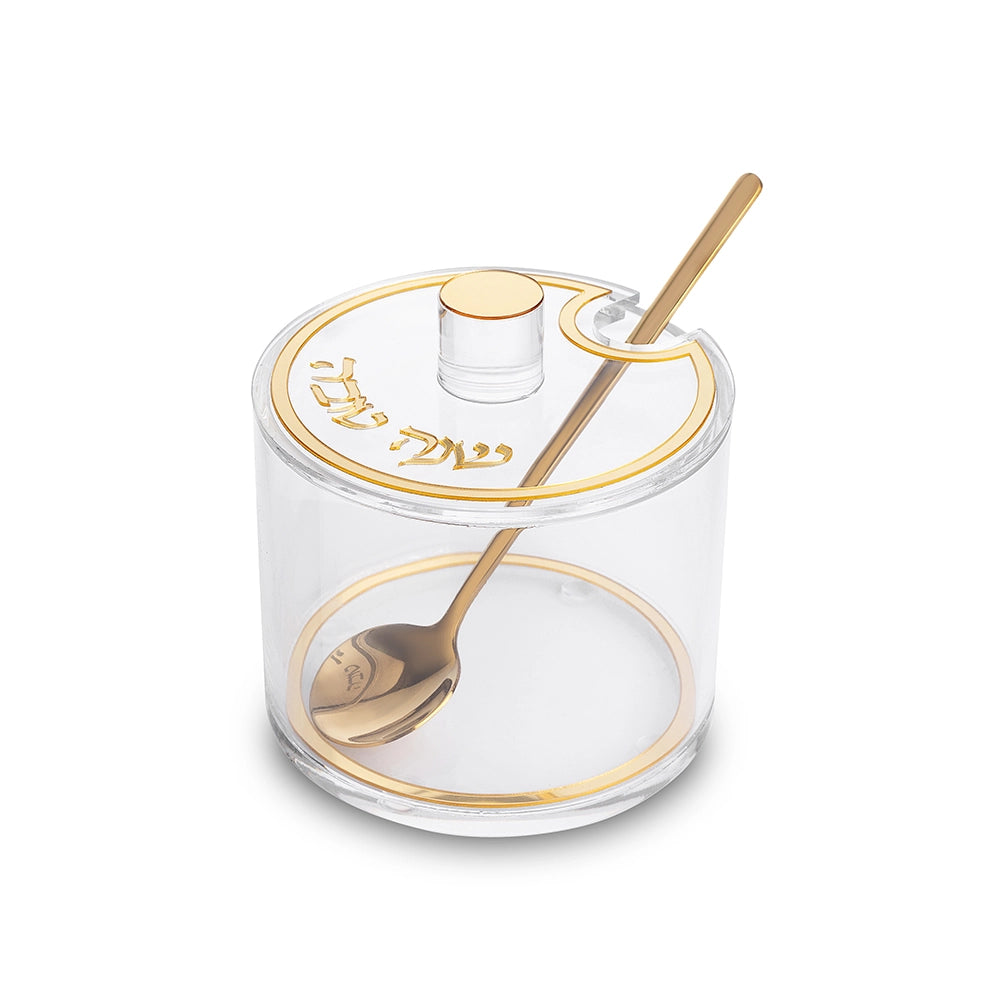 Acrilic Honey Dish, 8.5 cm