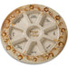 Elegant Melamin Rosh Hashana Plate 35 cm