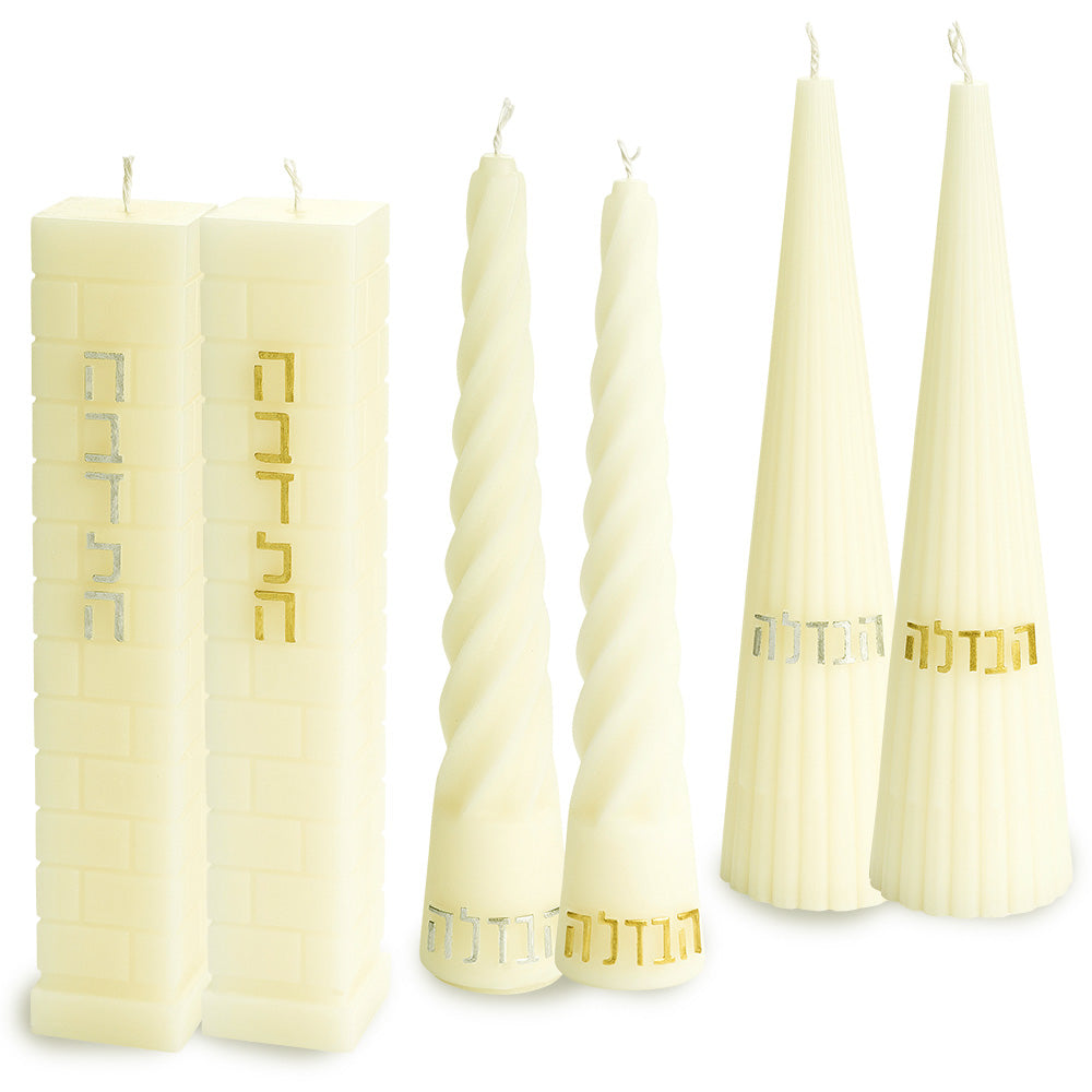Assorted Design - Havdalah Candles 12 pcs.