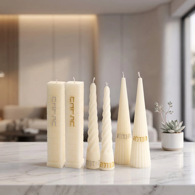 Assorted Design - Havdalah Candles 12 pcs.