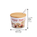 Bamboo Honey Dish "Shana Tovah"- 6.5 cm