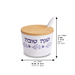 Bamboo Honey Dish "Shana Tovah"- 6.5 cm