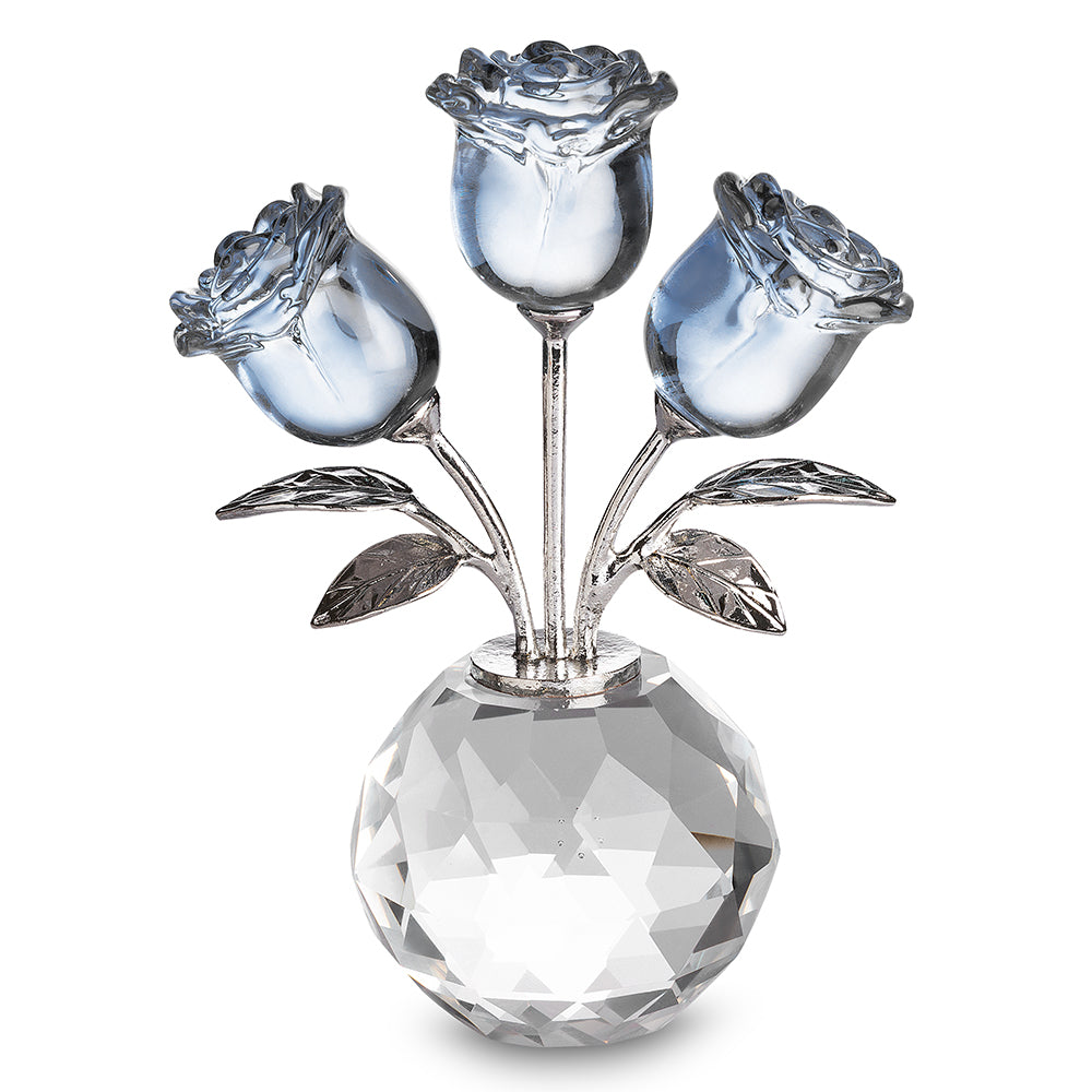 Crystal Tree 11 cm - Light Blue