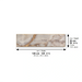 Thermal Insulation Runner for Tablecloth 120x30 cm
