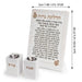 Polymer Candle Lighting Blessing with stand 27*19 cm
