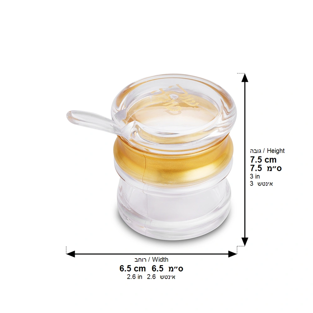 Acrilic Honey Dish, 7 cm