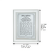 Framed Blessing 17*22 cm- Candle Lighting Blessing