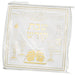 White & Gold Plastic Full Stand -Outlet Cover (24) 10 cm "Shabbat Kodesh"