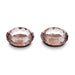 Crystal Candlesticks 6*6 cm- Rose Gold