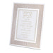 Glass Miror Glitter Home Blessing 22x17 cm- "Lines" - Rose Gold