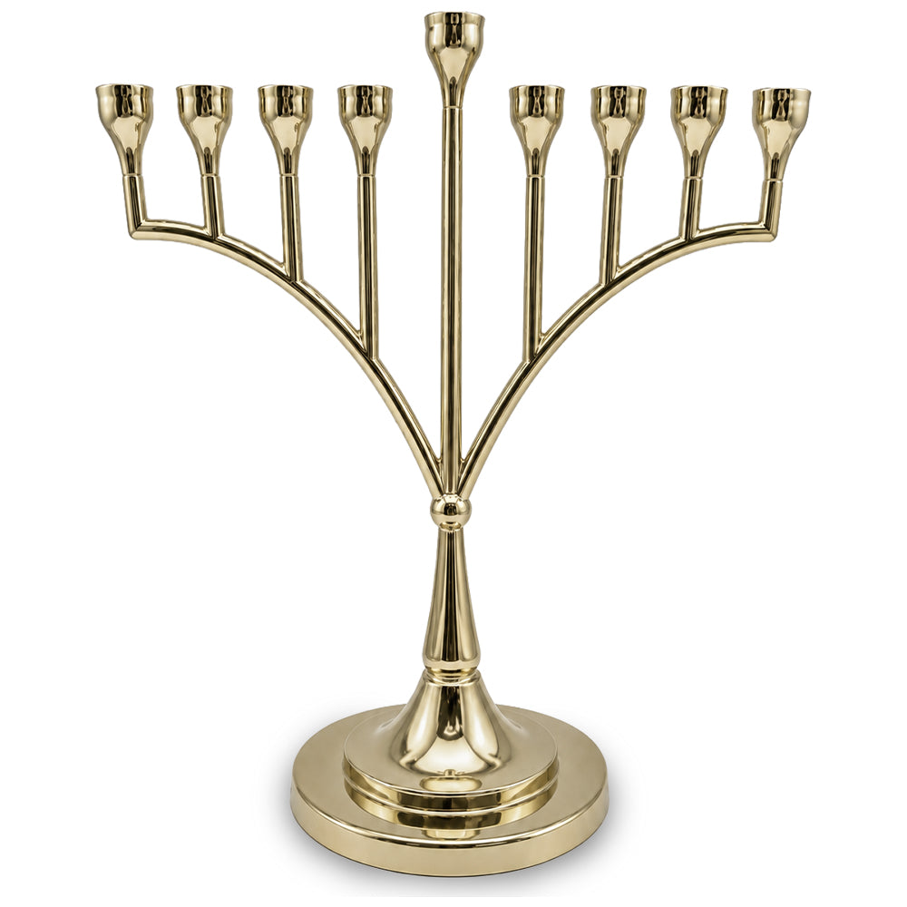 Metal Menorah 29*29 cm - Gold