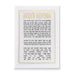 Acrilic Prayer for bride 21x16 cm