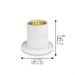 Polymer Kiddush Cup 8 cm with Saucer
