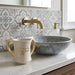 Polymer Washing Cup 12.5 cm - Beige