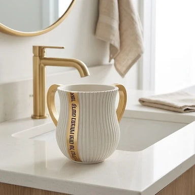 Polymer Washing Cup 13 cm - Beige