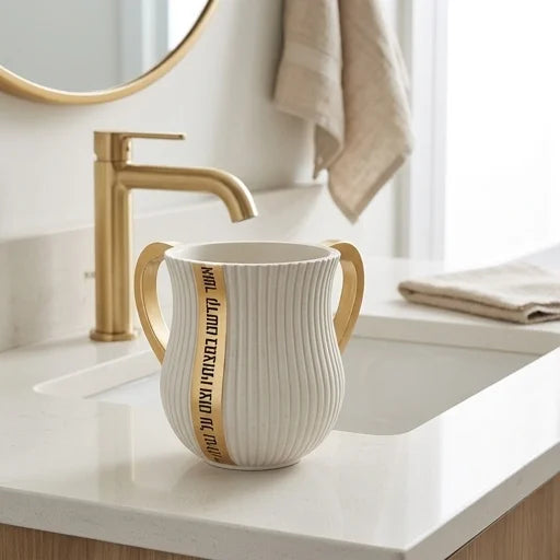 Polymer Washing Cup 13 cm - Beige