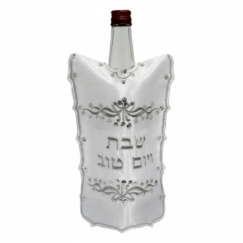 Satin Cover for Wine Bottle "Ornate" Design 26 cm