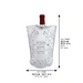 Satin Cover for Wine Bottle "Leaves" Dessign 26 cm