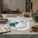 Acrilic Round Havdala Tray 25cm