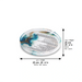 Acrilic Round Havdala Tray 25cm