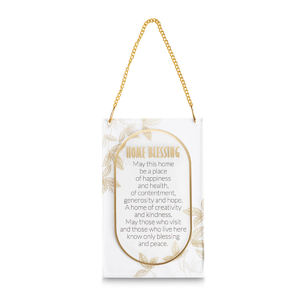 Acrilic Home Blessing - English 21x13 cm