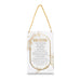 Acrilic Home Blessing - English 21x13 cm
