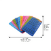 Plastic Stencil 21*12cm- Aleph Bet and Numbers (12)