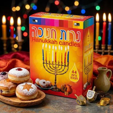 Box of 44 Hanukkah Candles