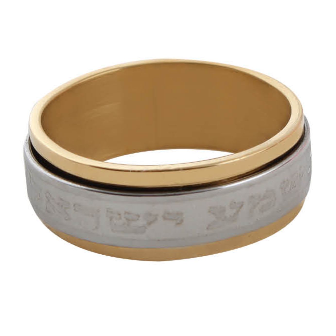 Set of 50 Stainless Steel Rings, Assorted Sizes