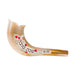 Small Plastic Shofar 18 Cm- Natural Color size: Medium