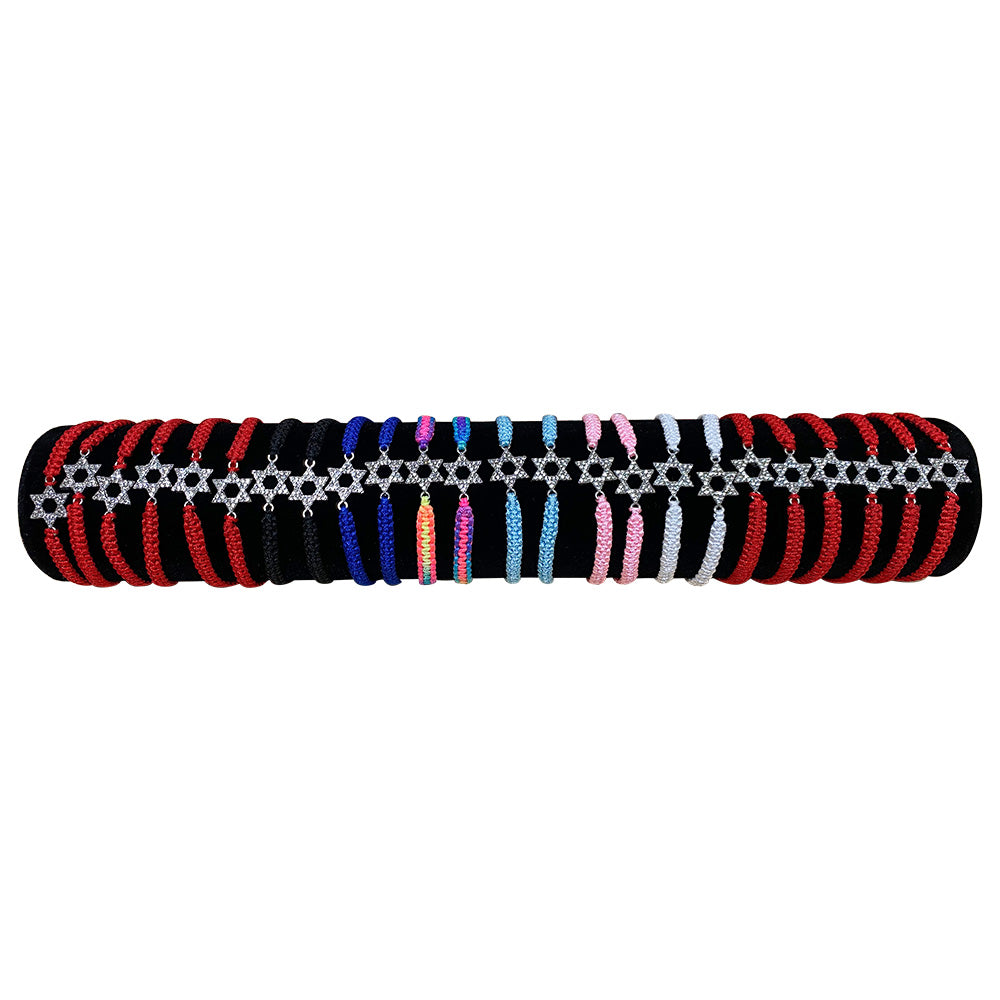 Colorful Shambala Bracelet- Magen David