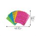 Plastic Stencil 28*20cm- Aleph Bet,, Assorted Colors (12)