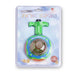 Plastic Hebrew Singing Dreidel in Blister Pack